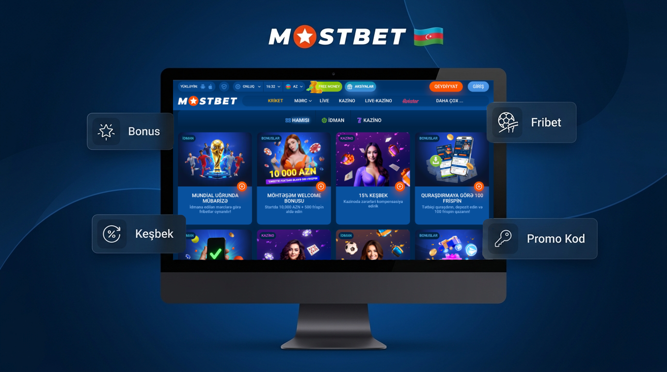 Mostbet Azərbaycan bonusları və promosyonları